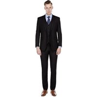 Alberto Nardoni Men's Slim Fit Black Suit — Mens Suits & Blazers