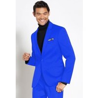 Costume bleu royal avec col roulé pour hommes Alberto Nardoni