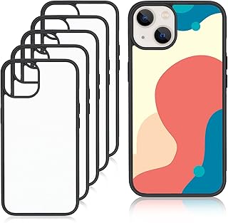 Weewooday 6 Sublimation Phone Case Blank Covers for iPhone 11