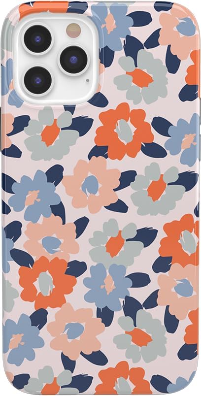 Coque Casely pour iPhone 12/12 Pro - Design Champ de Fleurs — Coque de téléphone