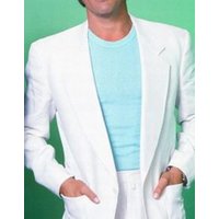 Hommes Don Johnson Miami Vice costume blanc — Costumes et vestons pour hommes