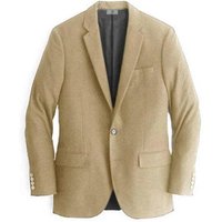 Beige Cashmere Blend Men's Blazer