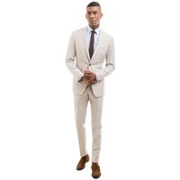 Linen Groom Suit in Tan