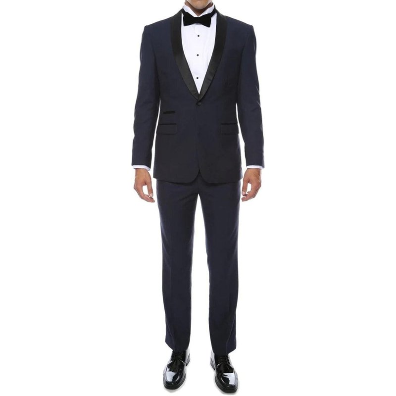 Costume de bal bleu foncé - Costume de bal bleu marine — Costumes et vestons pour hommes