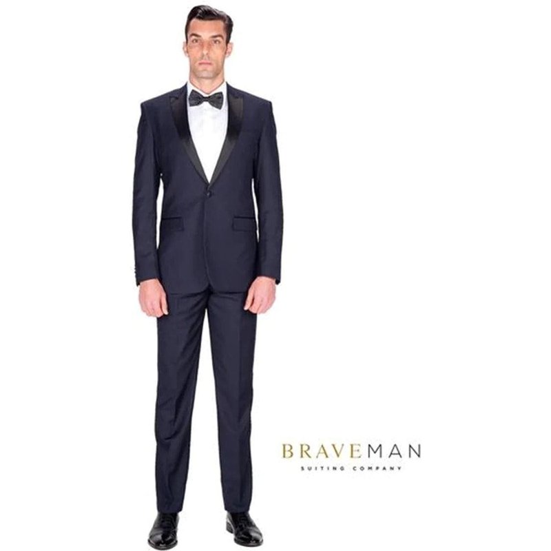 Costume de bal bleu foncé - Costume de bal bleu marine — Costumes et vestons pour hommes