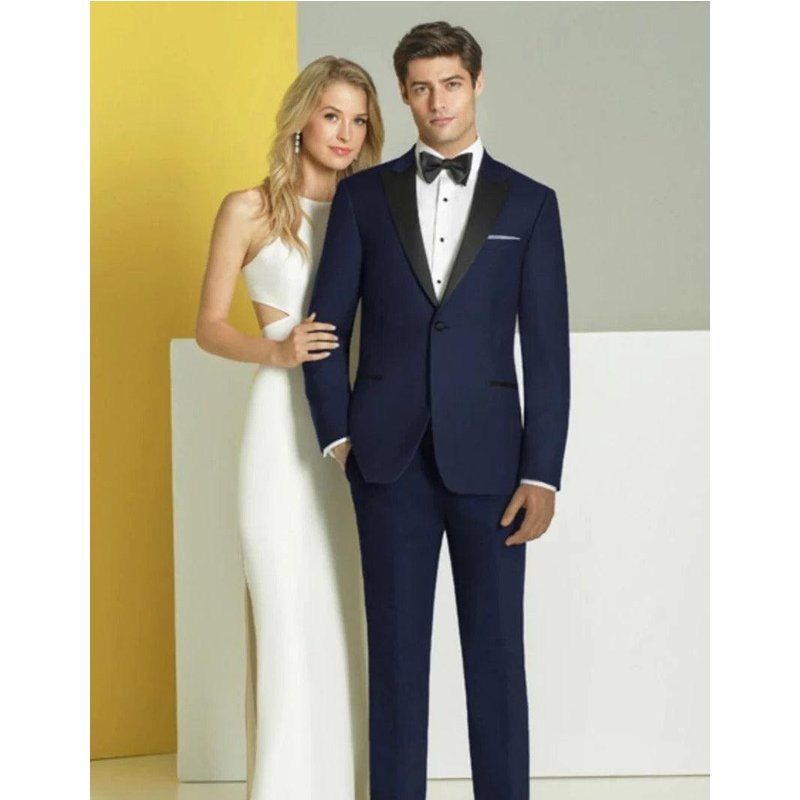 Dark Blue Prom Suit - Navy Blue Suit for Men — Mens Suits & Blazers