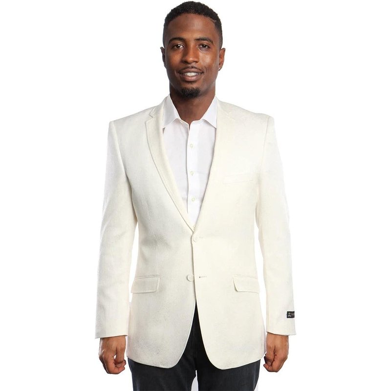 Veste de Dîner Ivory pour Hommes - Veste de Soirée Tuxedo