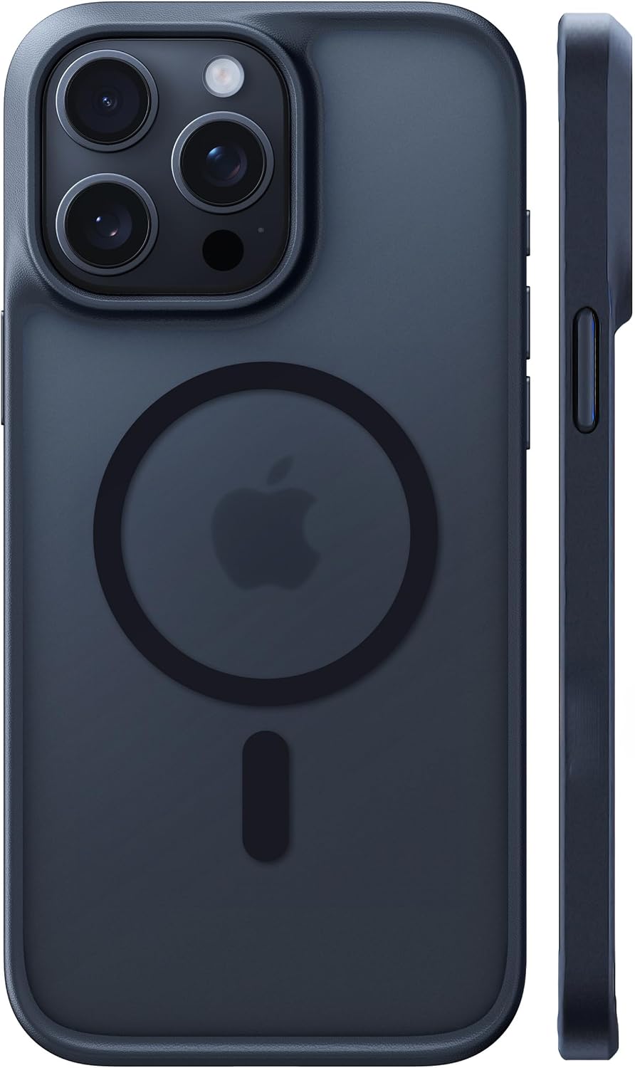 Étui Magnétique TORRAS pour iPhone 12 et 12 Pro, Noir — Coque de téléphone