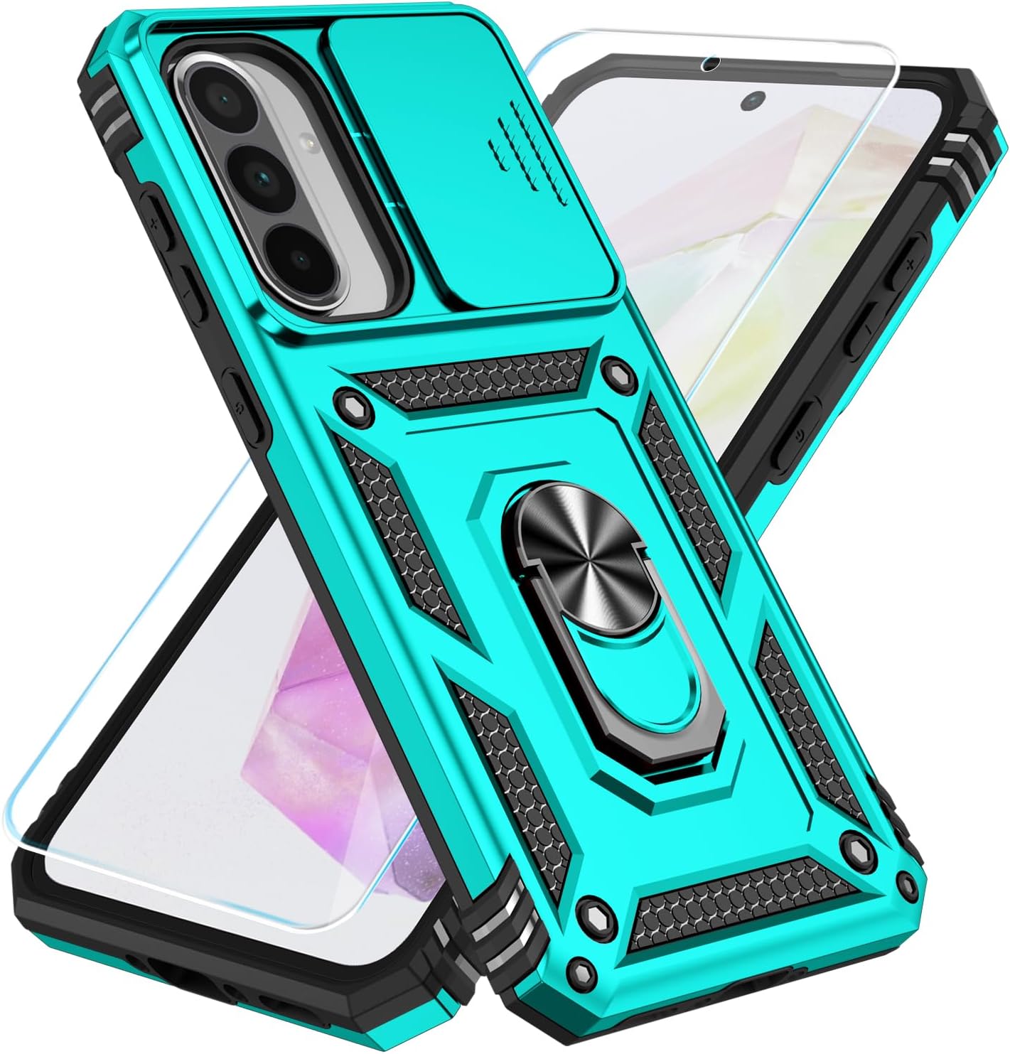 Étui SunStory pour Samsung Galaxy A36/A56 5G avec protecteur d'écran — Coque de téléphone