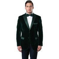 Veste de soirée en velours vert chasseur pour homme — Costumes et vestons pour hommes