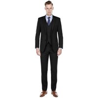 Costume Veste 3 Pièces Ajusté pour Hommes Alberto Nardoni en Noir — Costumes et vestons pour hommes