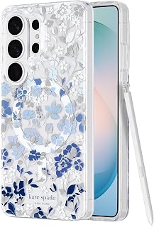 Kate Spade New York Samsung Galaxy S26 Ultra Case - Flowerbed Blue