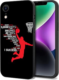 Basketball Legend Player Classic Pattern Case for iPhone XR