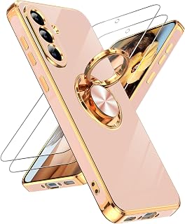 LeYi Galaxy A36-5G Phone Case with 2 Pack Screen Protectors and Ring Holder