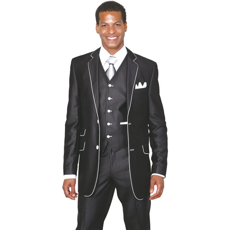 Costume noir avec veste - Veste noir — Costumes et vestons pour hommes