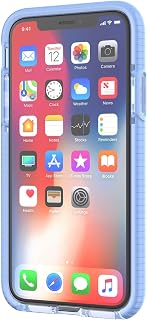 Coque de téléphone tech21 Evo Mesh pour Apple iPhone X et Xs - Bleu lilas
