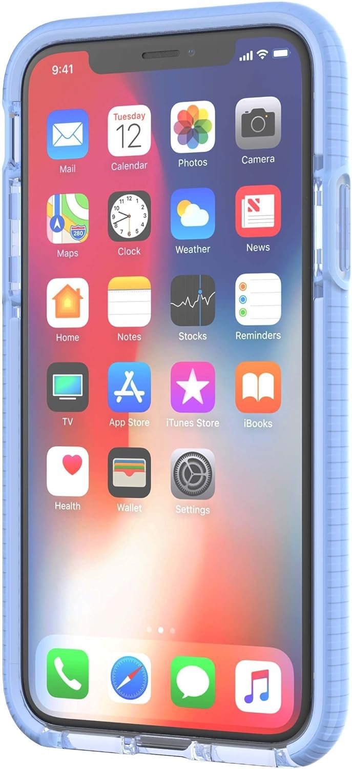 tech21 Evo Mesh Phone Case for Apple iPhone X and Xs - Lilac Blue — Phone Case