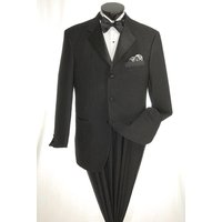 Vittorio St. Angelo Men's Classic 2 Piece Stripe Tuxedo