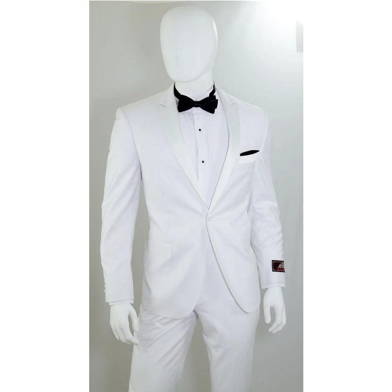 Tuxedo Slim Fit Classique pour Hommes Vittorio St. Angelo — Costumes et vestons pour hommes