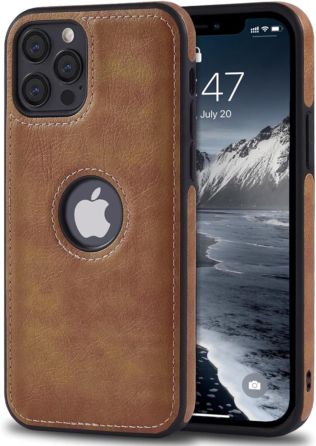 Étui iPhone 12/iPhone 12 Pro - Étui mince et léger avec protection — Coque de téléphone