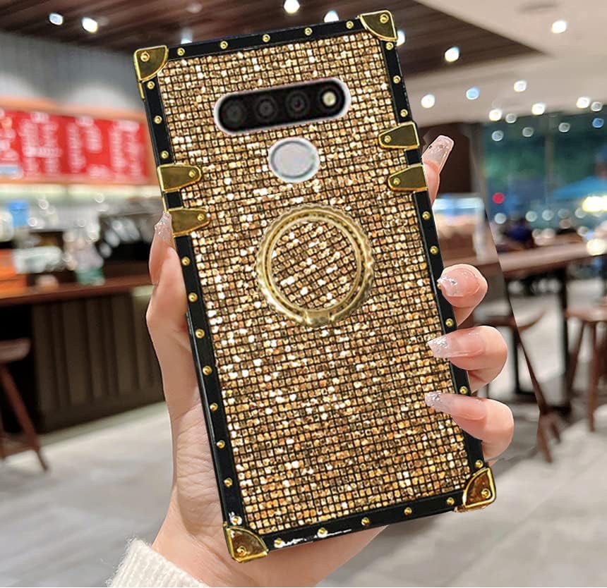Coque Bling pour LG Stylo 6 avec support et grip — Coque de téléphone