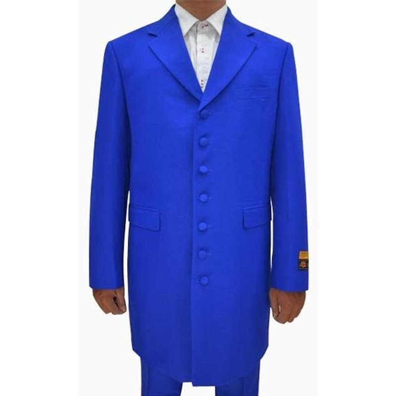 Veste de costume bleu royal pour hommes par AlbertoNardoniStore — Costumes et vestons pour hommes