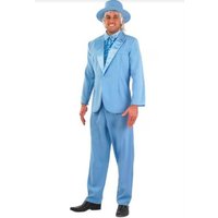 Tuxedo bleu et orange