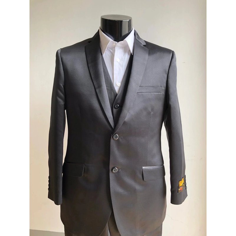 Alberto Nardoni Men's Single Breasted Suit with Chest Pocket — Mens Suits & Blazers