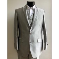 Mens Shark Silver Suits - AlbertoNardoniStore — Mens Suits & Blazers
