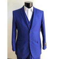 Homme Royal Bleu - Coupe mince — Costumes et vestons pour hommes