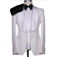 White Tuxedo Jacket for Men