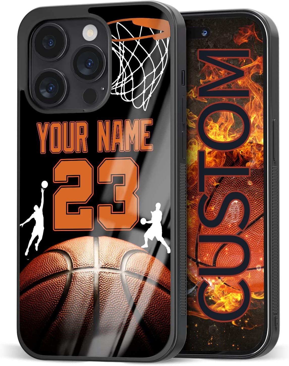 Coques de téléphone personnalisées de basketball pour iPhone et Samsung — Coque de téléphone