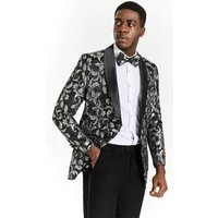 Veste de Tuxedo Noire - Coupe Moderne avec Revers Châle — Costumes et vestons pour hommes