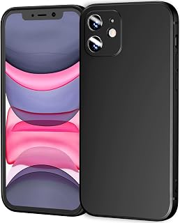 TENOC Phone Case for iPhone 11 - Black Matte Anti-Fingerprint Bumper — Phone Case