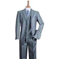 Three Button Suit - Men's 3 Button Suit — Mens Suits & Blazers