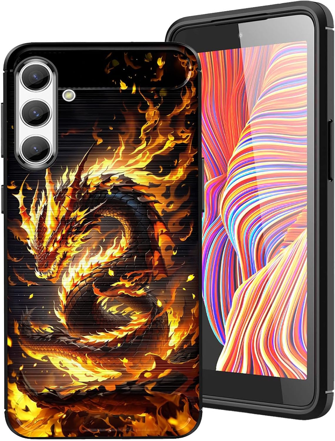 Coque Texturée pour Samsung Galaxy S24 FE, Couverture TPU Ultra-Fine — Coque de téléphone