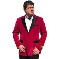 Hommes gros et gros blazer occasionnel