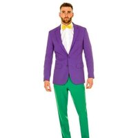 Tuxedo Mardi Gras - Costume pour homme violet à un bouton — Costumes et vestons pour hommes