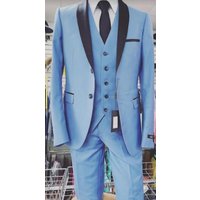 Costume de bal bleu bébé - Costume bleu ciel pour événements formels — Costumes et vestons pour hommes