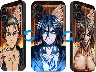 3D iPh 16 Case Anime Motion Shockproof Soft TPU Phone Case