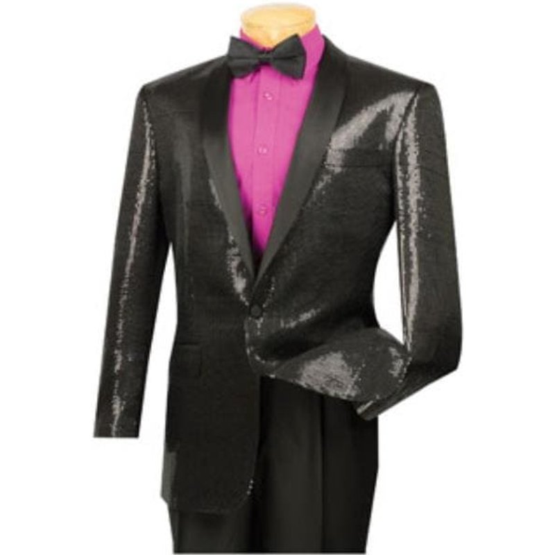Hommes Brillant Blazer Hommes — Costumes et vestons pour hommes