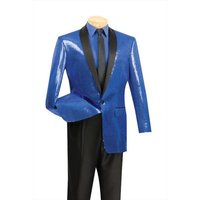 Alberto Nardoni Men's Shiny Blazer — Mens Suits & Blazers