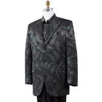 Men's Paisley Blazer — Mens Suits & Blazers