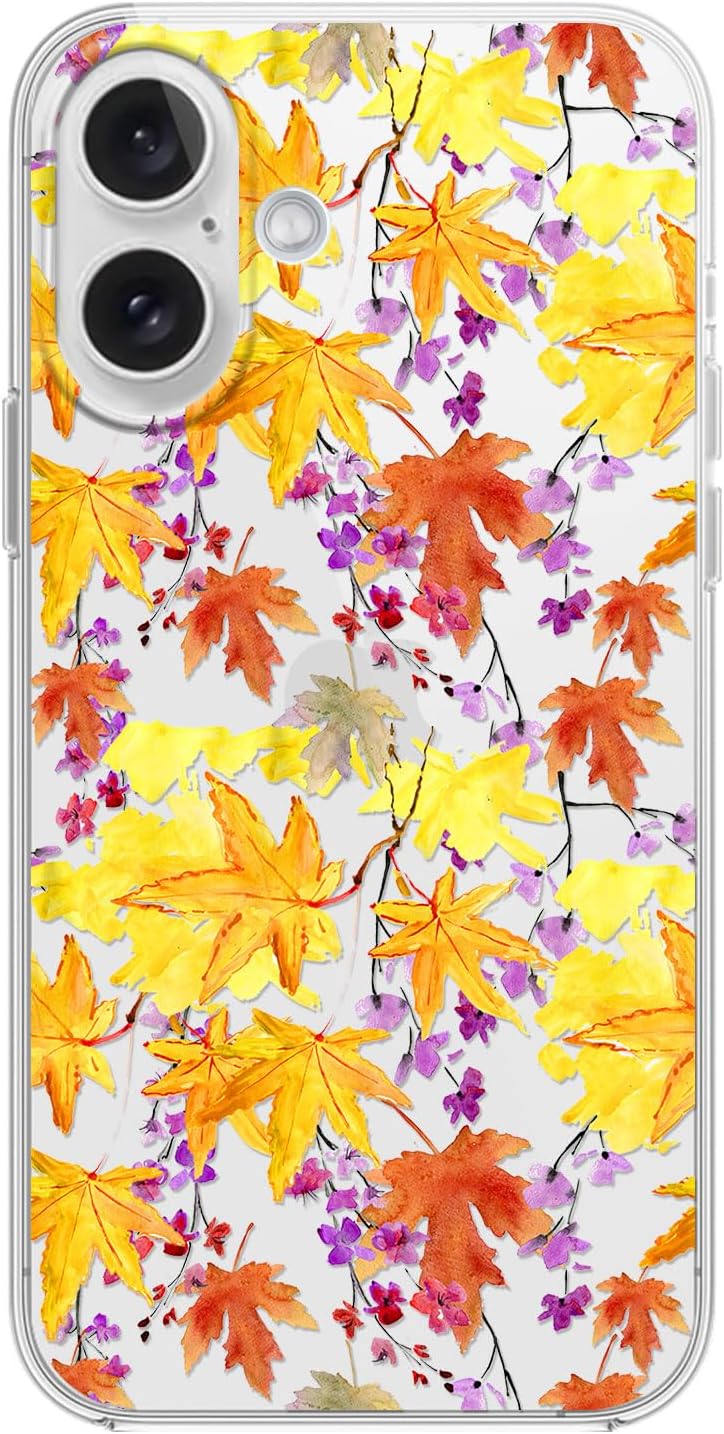 Coque de Cellulaire Motif Feuilles d'Automne pour Appareils de 6,3 pouces — Coque de téléphone