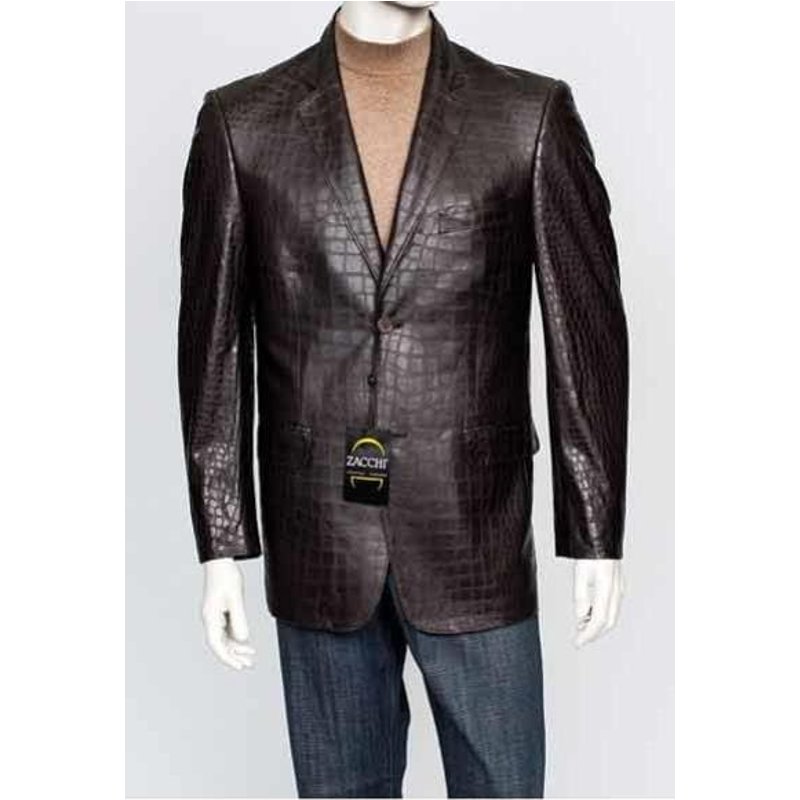 Blazer en cuir — Costumes et vestons pour hommes