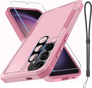 Samsung Galaxy S25 Plus Heavy Duty Rugged Phone Case with Lanyard