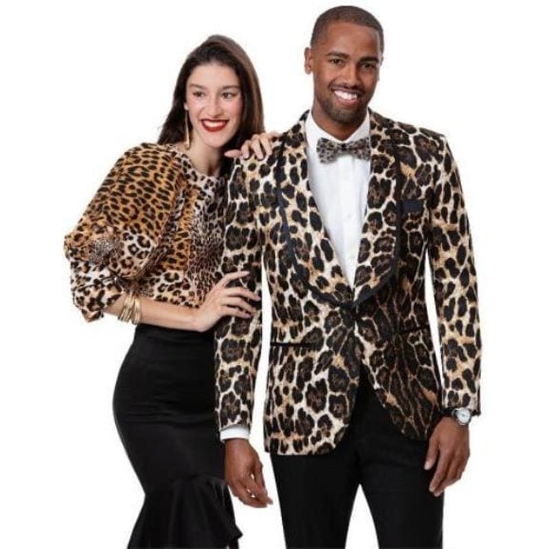 Leopard Blazers by AlbertoNardoniStore