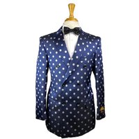 Mens Polka Dot Blazers — Mens Suits & Blazers