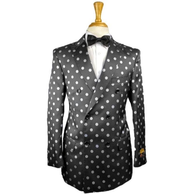 Les hommes de blazer à pois — Costumes et vestons pour hommes