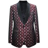 Polka Dot Men's Blazers — Mens Suits & Blazers